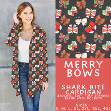 Load image into Gallery viewer, Batch #595 - Christmas Spirit 2 - Closes 10/7 - ETA early Dec - Merry Bows Cardigan
