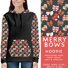 Load image into Gallery viewer, Batch #595 - Christmas Spirit 2 - Closes 10/7 - ETA early Dec - Merry Bows Hoodie
