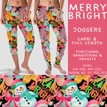 Load image into Gallery viewer, Batch #565 - Christmas in July 2 - Closes 8/5 - ETA early October - Merry Bright Full and Capri Length Joggers
