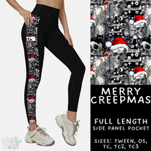 Load image into Gallery viewer, Ready to Ship - Merry Creepmas Side Panel Pocket Leggings - TC
