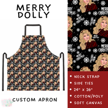 Load image into Gallery viewer, Batch #591 - Baking Spirits Bright 3 - Closes 9/28 - ETA mid/late Nov - Merry Dolly Apron
