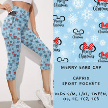 Load image into Gallery viewer, Ready To Ship - Merry Ears Capri
