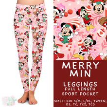 Load image into Gallery viewer, Batch #434 - Magical Christmas - Closes 10/22 - ETA early Dec - Merry Min Full Length Leggings

