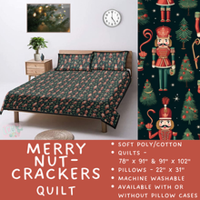 Load image into Gallery viewer, Batch  #410 - Cozy Quilts - Closes 9/10 - ETA late October - Merry Nutcrackers Quilt
