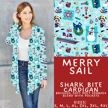 Load image into Gallery viewer, Batch #558 - Magical Character Christmas - Closes 7/20 - ETA mid/late Sept - Merry Sail Cardigan
