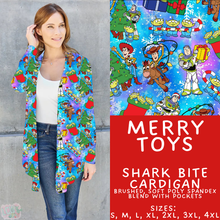 Load image into Gallery viewer, Batch #434 - Magical Christmas - Closes 10/22 - ETA early Dec - Merry Toys Cardigan
