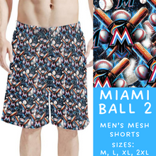 Load image into Gallery viewer, Batch #310 - Men&#39;s Baseball Shorts - Closes 3/26 - ETA mid/late May - Miami Ball 2 Men&#39;s Shorts
