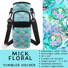 Load image into Gallery viewer, Batch #551 - Tumbler Holder 2 - Closes 7/3 - ETA early Sept - Mick Floral Tumbler Holder
