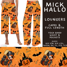 Load image into Gallery viewer, Batch #567 - Magical Character Halloween - Closes 8/10 - ETA early Oct - Mick Hallo Capri and Full Length Loungers
