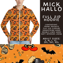 Load image into Gallery viewer, Batch #567 - Magical Character Halloween - Closes 8/10 - ETA early Oct - Mick Hallo Full Zip Hoodie
