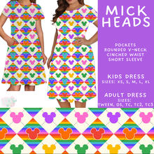 Load image into Gallery viewer, Batch #552 - Magical Faves 22 - Closes 7/6 - ETA early Sept - Mick Heads Adult &amp; Kids Dresses

