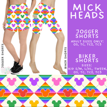 Load image into Gallery viewer, Batch #552 - Magical Faves 22 - Closes 7/6 - ETA early Sept - Mick Heads Biker &amp; Jogger Shorts
