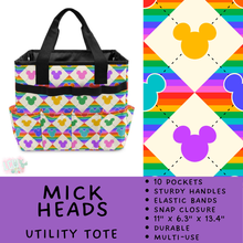 Load image into Gallery viewer, Batch #549 - Utility Tote 2 - Closes 6/29 - ETA late August - Mick Heads Utility Tote
