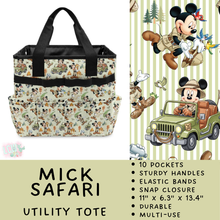 Load image into Gallery viewer, Batch #549 - Utility Tote 2 - Closes 6/29 - ETA late August - Mick Safari Utility Tote
