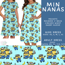 Load image into Gallery viewer, Batch #555 - Cool Characters 7 - Closes 7/13 - ETA mid Sept - Min Nanas Adult &amp; Kids Dresses
