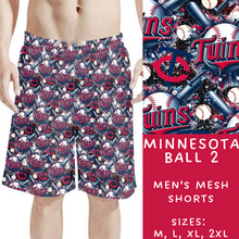 Load image into Gallery viewer, Batch #310 - Men&#39;s Baseball Shorts - Closes 3/26 - ETA mid/late May - Minnesota Ball 2 Men&#39;s Shorts
