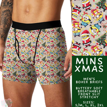 Load image into Gallery viewer, Ready to Ship - Mins Xmas Men's Boxer Briefs - L
