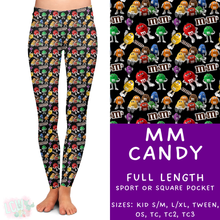 Load image into Gallery viewer, Ready to Ship - MM Candy Full Length Leggings - Sport Pocket TC2
