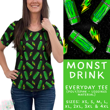 Load image into Gallery viewer, Batch #370 - Fun Run 12 - Closes 7/8 - ETA early Sept - Monst Drink Everyday Tee
