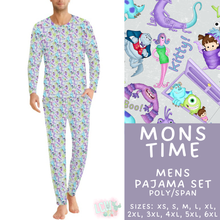 Load image into Gallery viewer, Batch #587 - Family Pajamas 2 - Closes 9/18 - ETA mid Nov - Mons Time Men's Pajama Set
