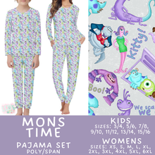 Load image into Gallery viewer, Batch #587 - Family Pajamas 2 - Closes 9/18 - ETA mid Nov - Mons Time Women's &amp; Kid's Pajama Sets

