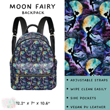 Load image into Gallery viewer, Batch #309 - Card Holders &amp; Mini Backpacks - Closing 3/24 - ETA late May - Moon Fairy Mini Backpack
