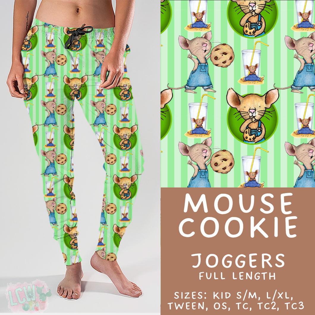 Batch #456 - Storybook Collection 4 - Closes 11/28 - ETA late Jan - Mouse Cookie Joggers