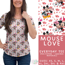 Load image into Gallery viewer, Batch #457 - Magical Character Love Collection - Closes 12/1 - ETA mid Jan - Mouse Love Everyday Tee
