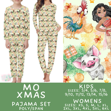 Load image into Gallery viewer, Batch #584 - Christmas Family Pajamas - Closes 9/11 - ETA mid Nov - Mo Xmas Womens &amp; Kids Pajama Set
