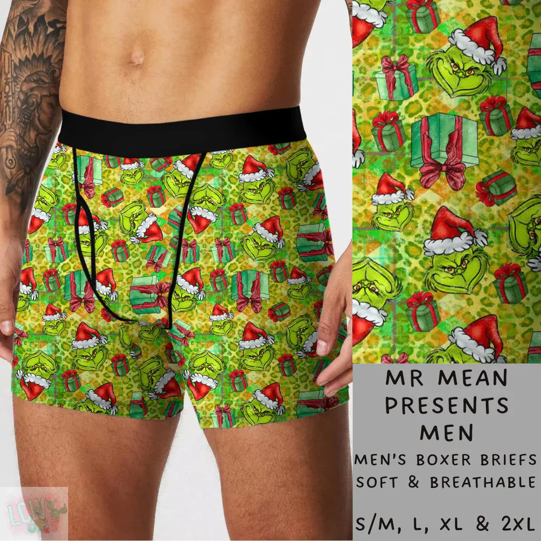 Mr Mean Presents Mens Boxer Briefs - XL