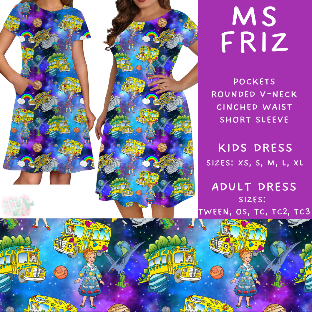 Batch #456 - Storybook Collection 4 - Closes 11/28 - ETA late Jan - Ms Friz Womens & Girls Dress