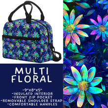 Load image into Gallery viewer, Batch #545 - Back to School 3 - Closes 6/19 - ETA early/mid August - Multi Floral Lunch Box

