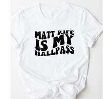 Load image into Gallery viewer, Wholesale My Hallpass Graphic Tee - White
