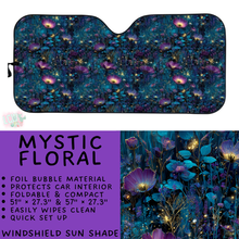 Load image into Gallery viewer, Batch #554 - Car Accessories 3 - Closes 7/10 - ETA early/mid Sept - Mystic Floral Windshield Sun Shade
