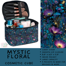 Load image into Gallery viewer, Batch #559 - Cosmetic Cube Collection - Closes 7/22- ETA late Sept - Mystic Floral Cosmetic Cube

