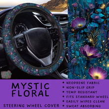 Load image into Gallery viewer, Batch #554 - Car Accessories 3 - Closes 7/10 - ETA early/mid Sept - Mystic Floral Steering Wheel Cover
