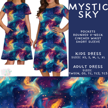 Load image into Gallery viewer, Batch #592 -  Fun Run 27 - Closes 9/30 - ETA late Nov - Mystic Sky Adult &amp; Kids Dresses
