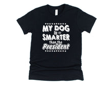 Load image into Gallery viewer, Wholesale My Dog is Smarter Graphic Tee - Blue
