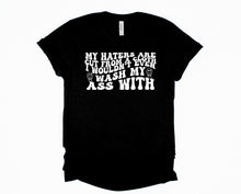 Load image into Gallery viewer, Wholesale My Haters Graphic Tee - Black
