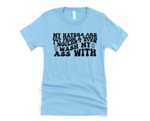 Load image into Gallery viewer, Wholesale My Haters Graphic Tee - White
