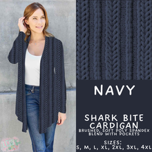 Load image into Gallery viewer, Batch #596 - Sweater Weather - Closes 10/9 - ETA early Dec - Navy Cardigan
