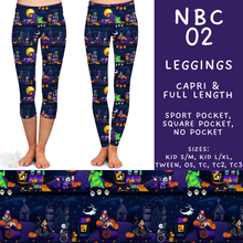 Load image into Gallery viewer, Batch #564 - NBC 4 Collection - Closes 8/3 - ETA early October - NBC 02 Full and Capri Length Leggings
