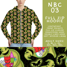Load image into Gallery viewer, Batch #564 - NBC 4 Collection - Closes 8/3 - ETA early October - NBC 03 Full Zip Hoodie
