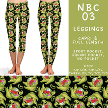 Load image into Gallery viewer, Batch #564 - NBC 4 Collection - Closes 8/3 - ETA early October - NBC 03 Full and Capri Length Leggings
