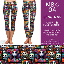 Load image into Gallery viewer, Batch #564 - NBC 4 Collection - Closes 8/3 - ETA early October - NBC 04 Full and Capri Length Leggings
