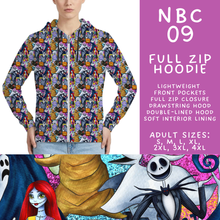 Load image into Gallery viewer, Batch #564 - NBC 4 Collection - Closes 8/3 - ETA early October - NBC 09 Full Zip Hoodie
