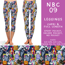 Load image into Gallery viewer, Batch #564 - NBC 4 Collection - Closes 8/3 - ETA early October - NBC 09 Full and Capri Length Leggings
