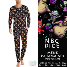 Load image into Gallery viewer, Batch #587 - Family Pajamas 2 - Closes 9/18 - ETA mid Nov - NBC Dice Men's Pajama Set
