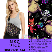 Load image into Gallery viewer, Batch #604 - Sidekick Bag 3 - Closes 10/26 - ETA mid/late Dec - NBC Dice Sidekick Bag
