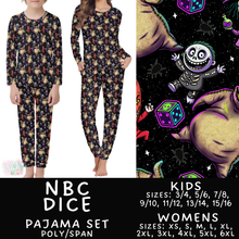 Load image into Gallery viewer, Batch #587 - Family Pajamas 2 - Closes 9/18 - ETA mid Nov - NBC Dice Women's &amp; Kid's Pajama Sets
